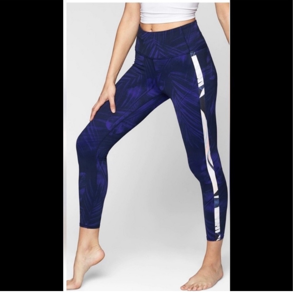 Athleta Reef Salutation 7/8 Tights